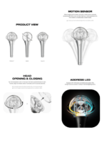 ATEEZ Light Stick Ver 3 Official Lightiny Kpop Maroc gomshop.ma