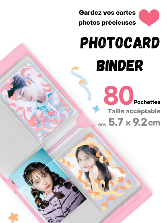 Photocard Binder - Album Carte Photo - Gomshop Maroc