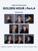 ATEEZ Golden Hour Part 4 Album Digipack Ver. Kpop Maroc Gomshop