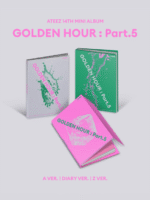ATEEZ Golden Hour Part 5 Album Kpop Maroc gomshop.ma