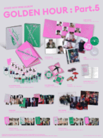ATEEZ Golden Hour Part 5 Album Kpop Maroc gomshop.ma