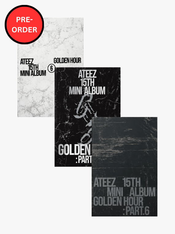 ATEEZ Golden Hour Part 6 Album Kpop Maroc gomshop.ma