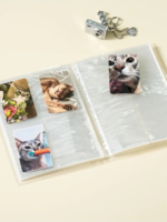Daiso Photocard Binder with Stickers kpop maroc gomshop.ma