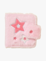 Fluffy Pink Photocard Binder Daiso kpop maroc gomshop.ma